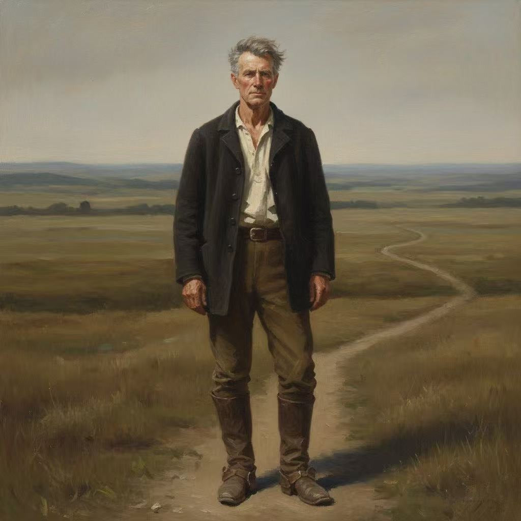 Full-body custom oil portrait based on the customer’s photo, showing original proportions and scene composition before final refinement — TIMELESSTAY